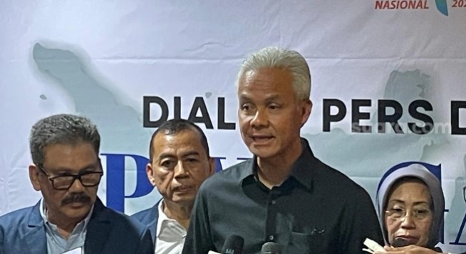Calon presiden RI nomor urut 3, Ganjar Pranowo.