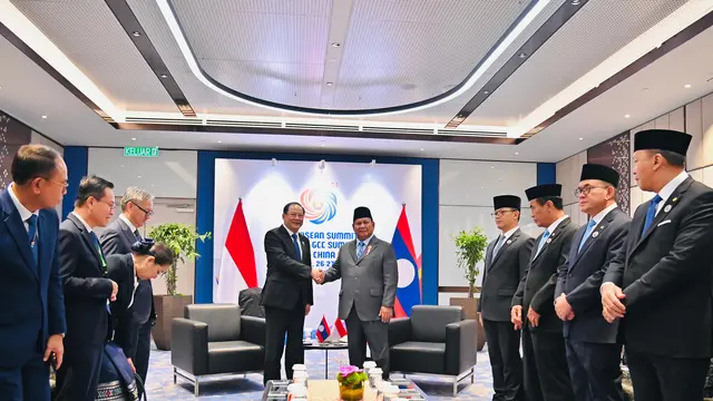 Prabowo Ajak PM Laos Kerja Sama Perangi Perdagangan Manusia, Narkoba, hingga Judi Online