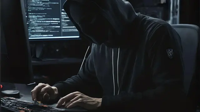 Era Digital Makin Nyaman,lustrasi hacker (Ilustrasi dari AI/ Fotor)