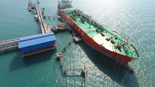 Strategi Pertamina International Shipping,Kapal milik PT Pertamina International Shipping (PIS). Dok PIS