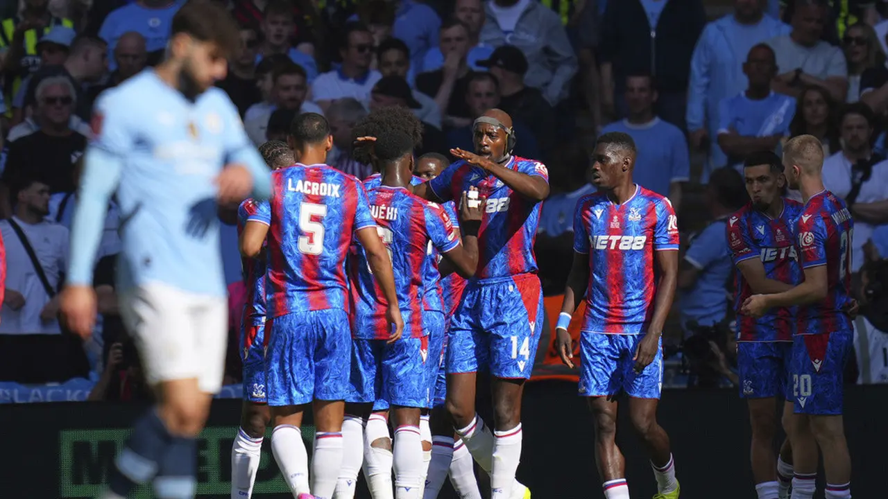 Hasil Piala FA Crystal Palace vs Manchester CityThe Eagles Juara