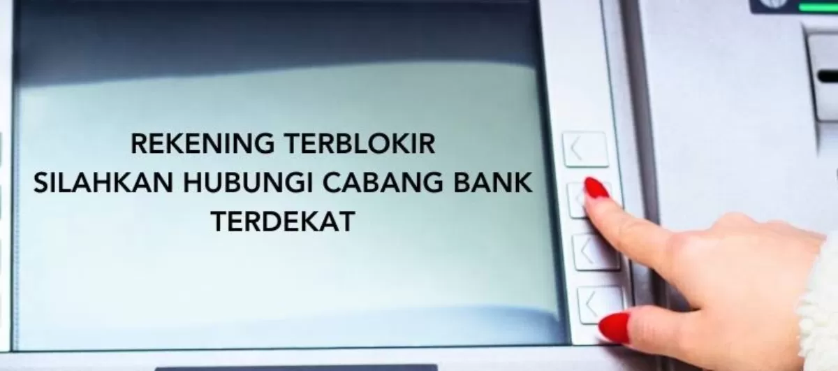 bank terblockir