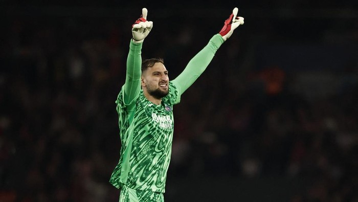 Kiper Paris Saint-Germain Gianluigi Donnarumma (Foto: REUTERS/Benoit Tessier)