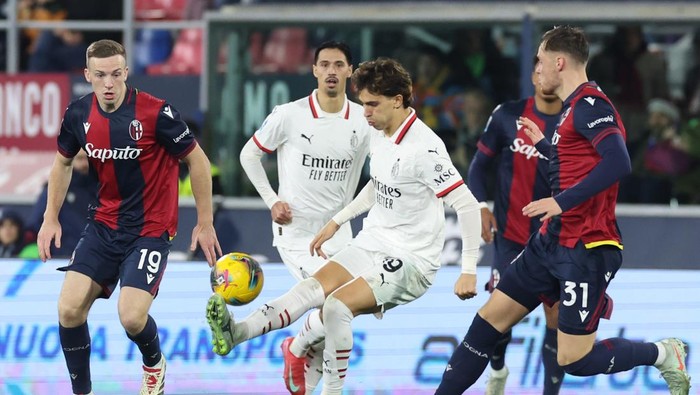 Jadwal final Coppa Italia antara AC Milan vs Bologna. (Foto: AC Milan via Getty Images/Claudio Villa)