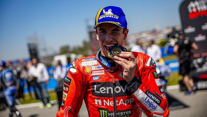 Marc Marquez tak akan juara dunia MotoGP 2025 dengan mudah. (Foto: dok. Ducati)