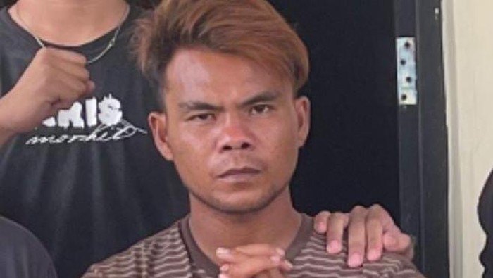 Tatapan Sinis Yayan Saat Ditangkap Usai Gagal Memperkosa-Kabur Tanpa Celana